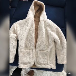 Reversible warm jacket